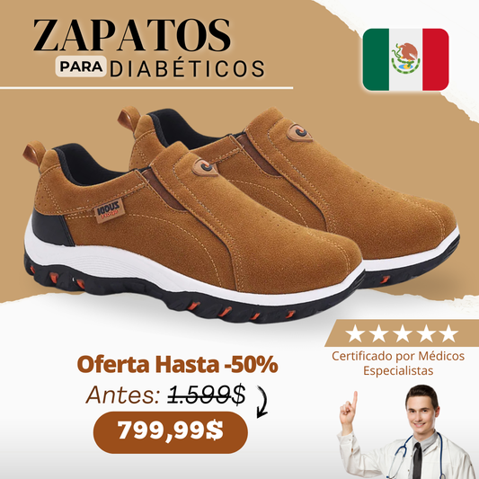 DiaConfort Pro: Zapatos Seguros para Diabéticos con Máximo Confort