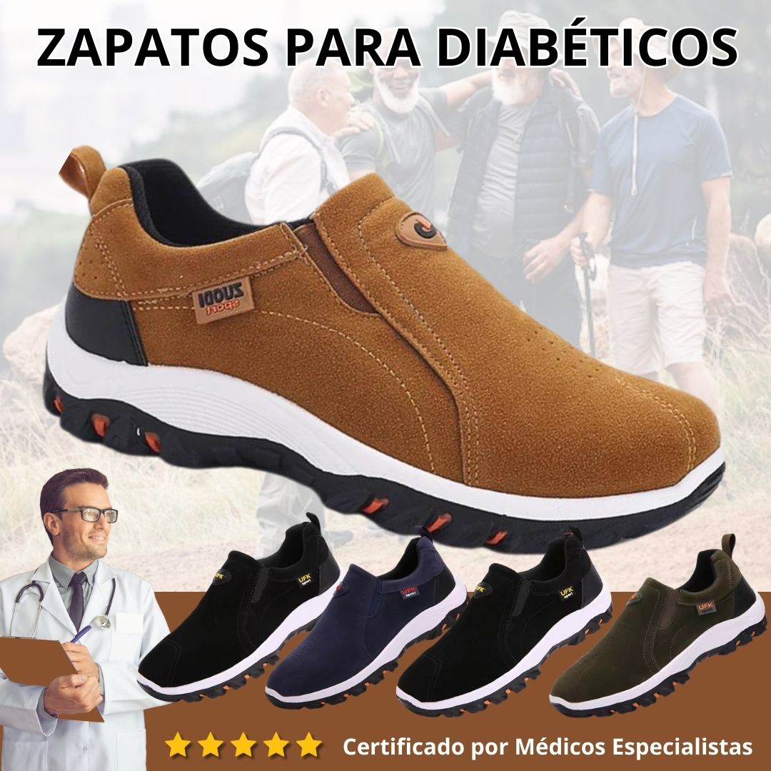 DiaComfort Pro : Zapatos Seguros para Diabéticos con Máximo Confort