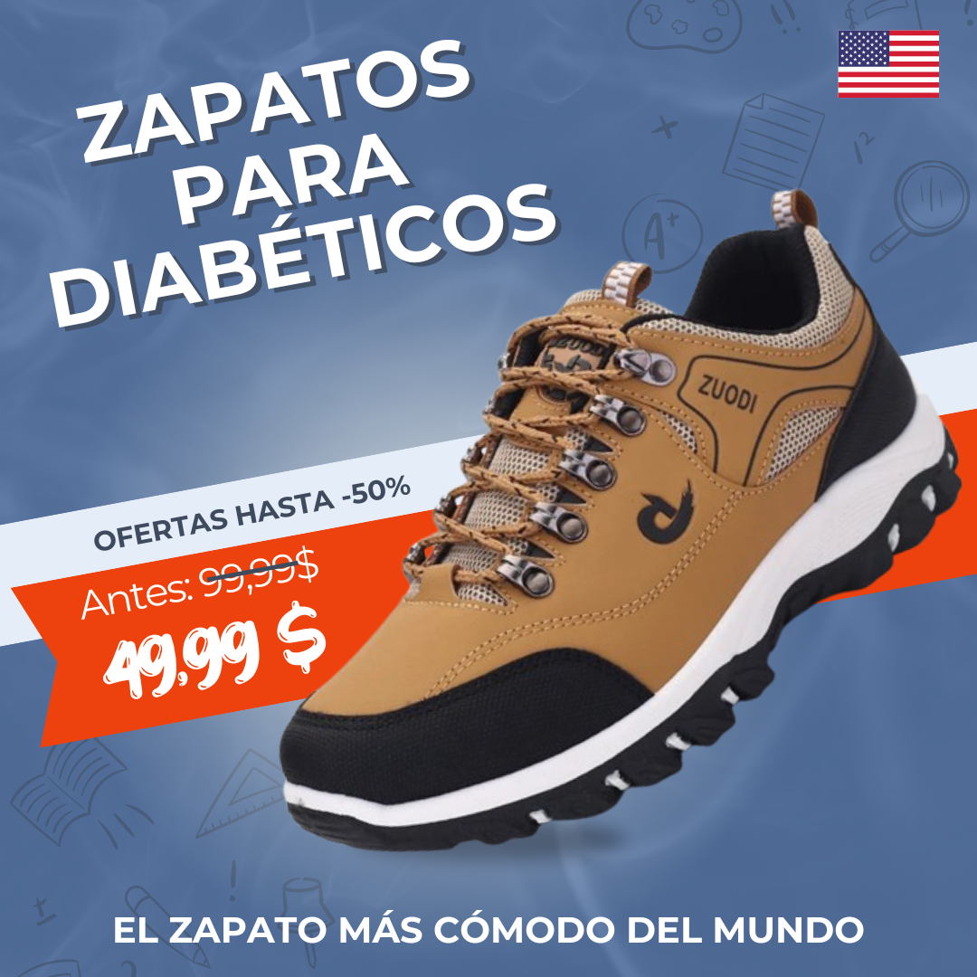 ComfortMax : Zapatos Seguros para Diabéticos con Confort Máximo